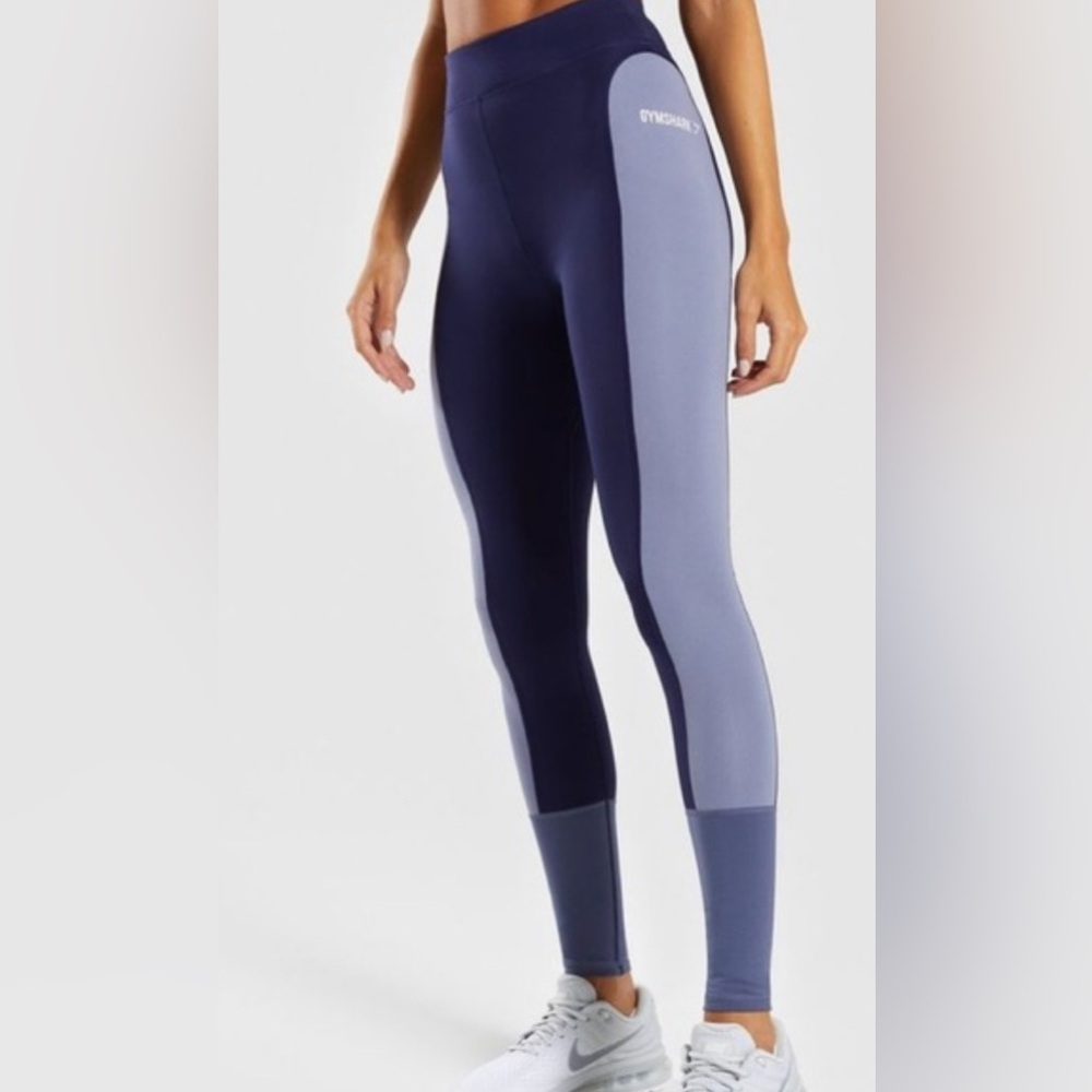 Gymshark Illusion Leggings(S) Full Length High Waisted Contour Seams NWOT’s